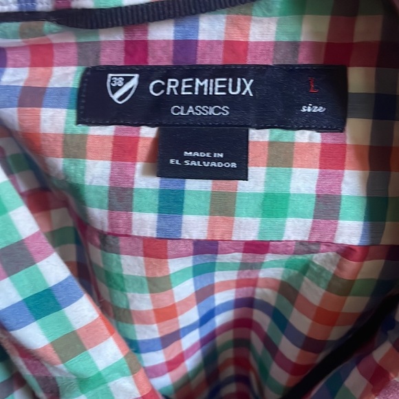 Cremieux Classics Plaid Mens Large (Unisex) NWT* - Picture 5 of 11